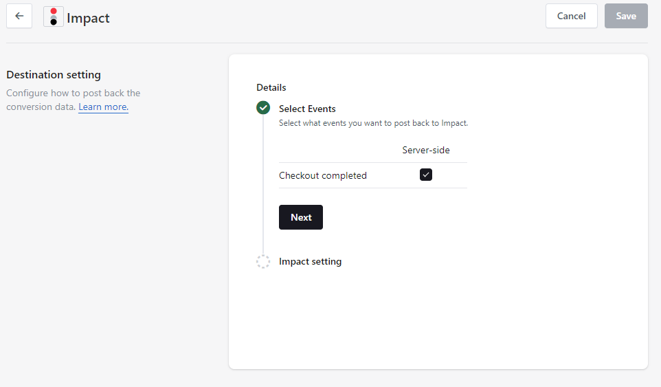 Automated Order Postback
